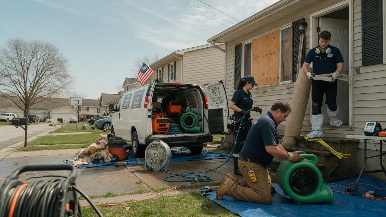 Water Damage Restoration in Pleasant City, OH near me